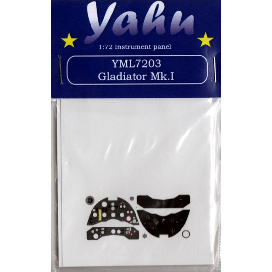 Yahu Model Yml7203 1/72 Gladiator Mk I Accessories For Aircraft