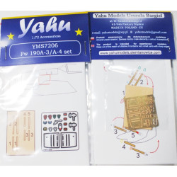 Yahu Model Yms7206 1/72 Fw-190 A-3/A-4 Set Accessories For Aircraft