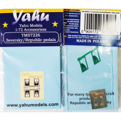 Yahu Model Yms7226 1/72 Seversky Republic Rudder Pedals Accessories For Aircraft