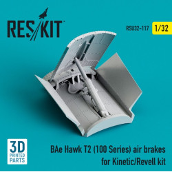 Reskit Rsu32-0117 1/32 Bae Hawk T2 100 Series Air Brakes For Kinetic Revell Kit 3d Printing