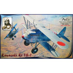 Kawasaki Ki-10-I WWII Japan fighter aircraft 1/72 Avis 72005