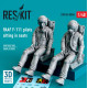 Reskit Rsf48-0006 1/48 Raaf F111 Pilots Sitting In Seats 2 Pcs 3d Printing