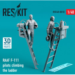 Reskit Rsf48-0010 1/48 Raaf F111 Pilots Climbing The Ladder 2 Pcs 3d Printing