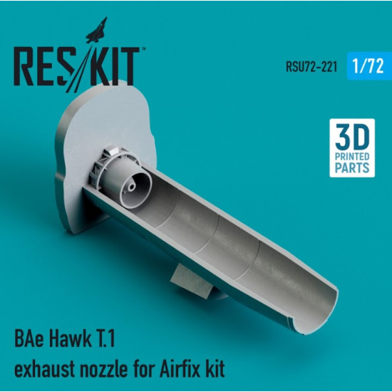 Reskit Rsu72-0221 1/72 Bae Hawk T.1 Exhaust Nozzle For Airfix Kit 3d Printing