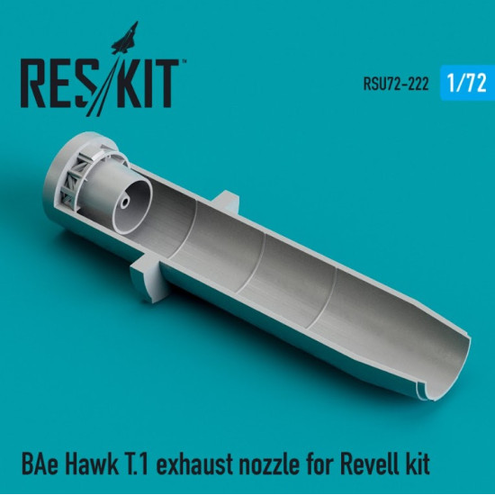 Reskit Rsu72-0222 1/72 Bae Hawk T.1 Exhaust Nozzle For Revell Kit 3d Printing