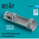 Reskit Rsu72-0256 1/72 Mirage 2000 Exhaust Nozzle For Dreammodel Kit 3d Printing