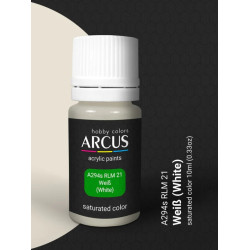 Arcus A294 Acrylic Paint Rlm 21 Weib Saturated Color