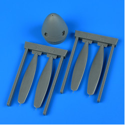 Quickboost 32259 1/32 P-51k/Mk Iv Mustang Propeller Accessories For Aircraft