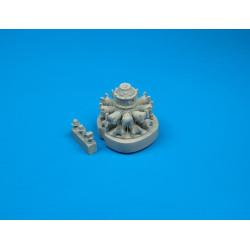 Quickboost 48019 1/48 F8f Bearcat Engine For Academy Accessories For Aircraft