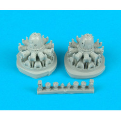 Quickboost 48057 1/48 B-26 Marauder Engines For Monogram Accessories Kit