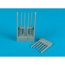 Quickboost 48080 1/48 P-61a Black Widow Gun Barrels For Monogram Accessories Kit