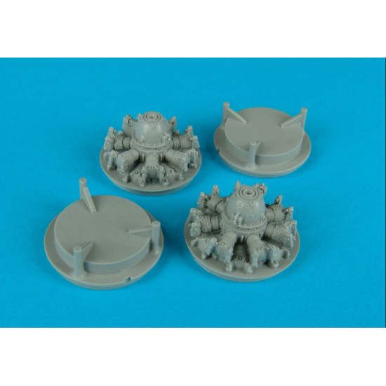 Quickboost 48081 1/48 C-47 Dakota Engines For Monogram Accessories For Aircraft