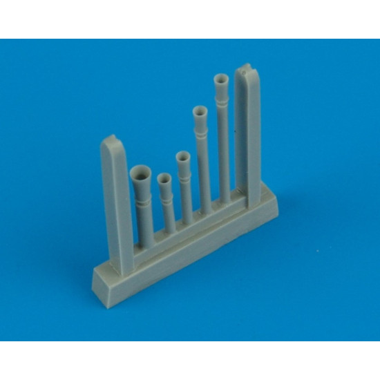 Quickboost 48114 1/48 P-38m Lightning Gun Barrels For Academy Accessories Kit
