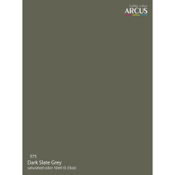 Arcus A375 Acrylic Paint Royal Air Force Dark Slate Grey Saturated Color