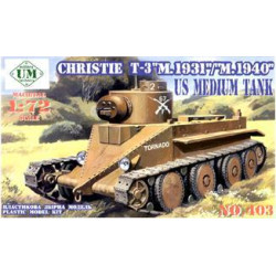 Christie T3 tank 1/72 UMT 403