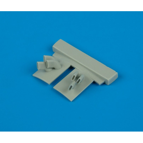 Quickboost 48157 1/48 F4u-2 Corsair Exhaust For Night Version For Tamiya Accessories For Aircraft
