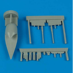 Quickboost 48196 1/48 F6f-5n Hellcat Conversion Set For Eduard Accessories Kit