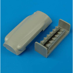 Quickboost 48229 1/48 Spitfire Mk Xiv Cowling And Exhaust For Academy