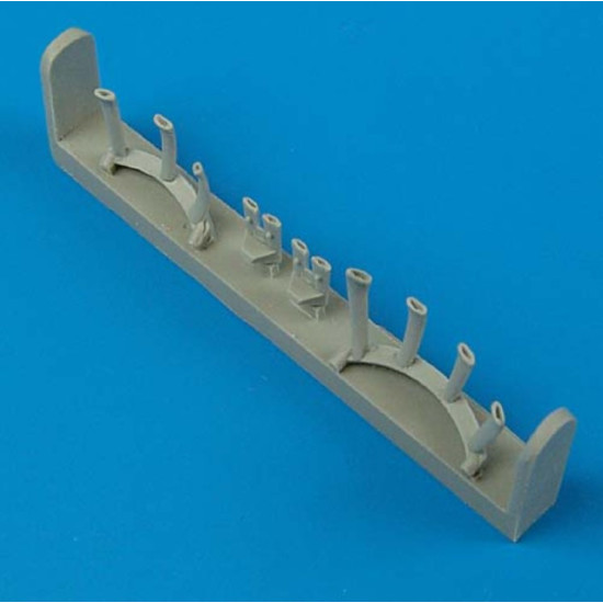 Quickboost 48230 1/48 A6m5a Zero Exhaust For Tamiya Accessories For Aircraft