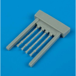 Quickboost 48277 1/48 Wellington Gun Barrels Oval Perforated For Trumpeter