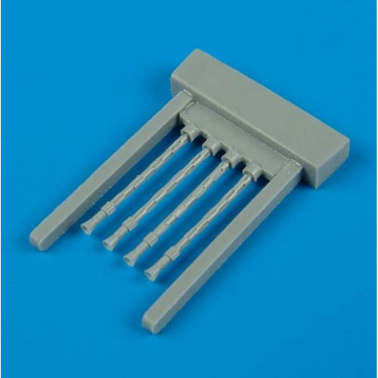 Quickboost 48277 1/48 Wellington Gun Barrels Oval Perforated For Trumpeter