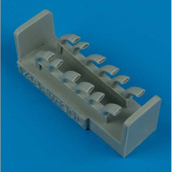 Quickboost 48300 1/48 Fw 190d-9 Exhaust For Eduard Accessories For Aircraft