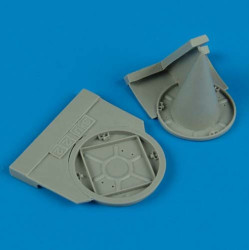 Quickboost 48326 1/48 Su-22m4 Exhaust And Air Intake Covers For Eduard