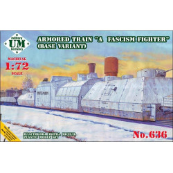 Russian Armored train 'A Fascism Fighter', base variant WWII 1/72 UMmT 636