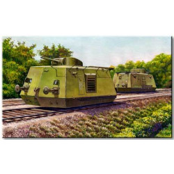 Heavy Armored Railcar BDT 1/72 UMmT 638