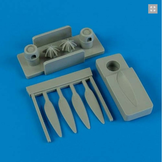 Quickboost 48393 1/48 Fw 189 Propeller W/Tool Accessories For Aircraft