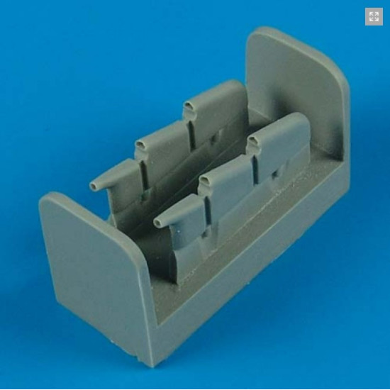 Quickboost 48420 1/48 Spitfire Mk I/La/Lla Exhaust Oval For Airfix Accessories