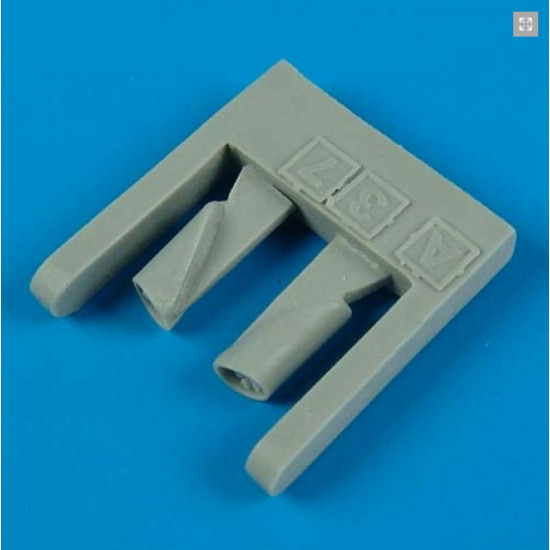 Quickboost 48438 1/48 A-37 Dragonfly Gun Barrels For Revell And Monogram