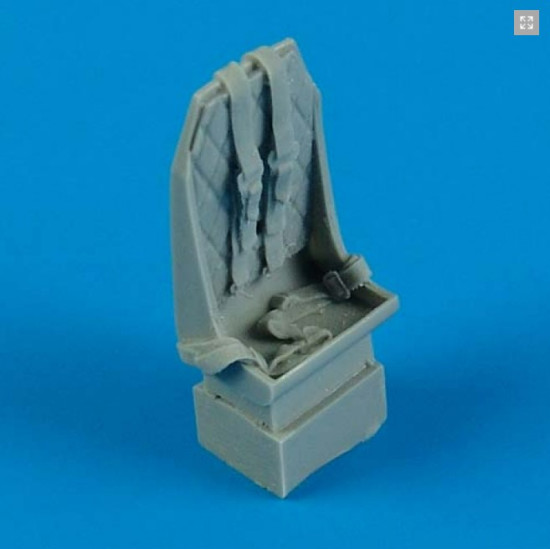 Quickboost 48468 1/48 Hawker Typhoon Seat With Safety Belts Accessories Kit