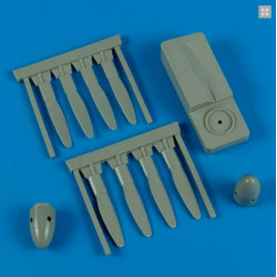 Quickboost 48470 1/48 P-61a/B Black Widow Propellers W/Tool Accessories Kit