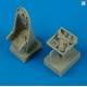 Quickboost 48499 1/48 Junkers Ju 87b Stuka Seats With Safety Belts For Hasegawa