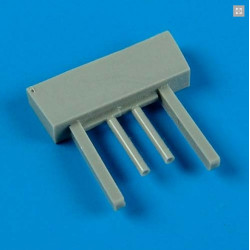 Quickboost 48536 1/48 Mirage Iii Gun Barrels For Eduard Hobby Boss Accessories