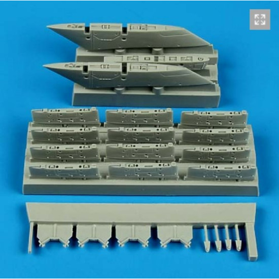 Quickboost 48537 1/48 A-1 Skyraider Pylons For Tamiya Accessories For Aircraft