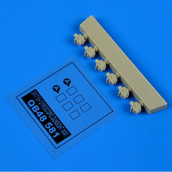 Quickboost 48581 1/48 British Ww Ii Gyroscopic Gunsight Accessories For Aircraft