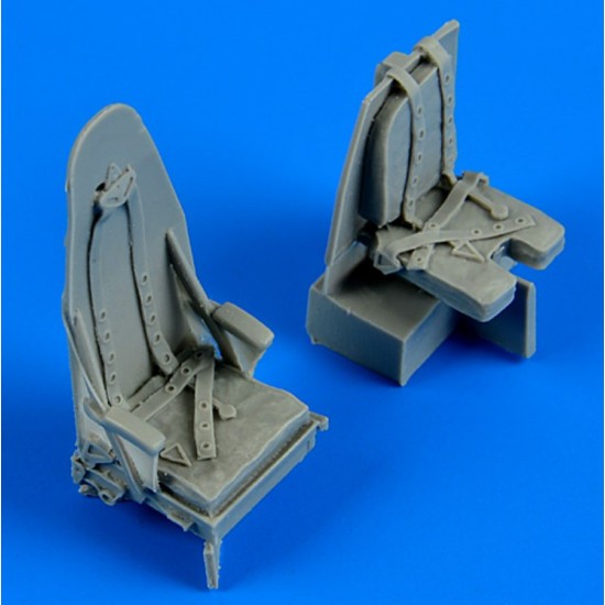 Quickboost 48593 1/48 Mosquito Mk Iv Seats With Safety Belts For Tamiya