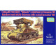 Tank M42 with T40 rocket launcher WWII 1/72 UM 223