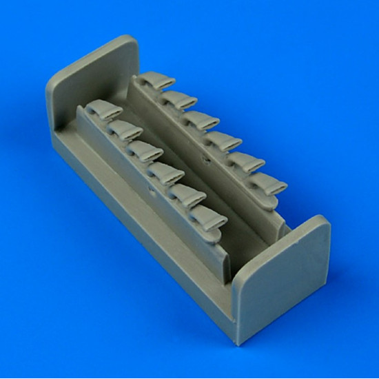 Quickboost 48675 1/48 P-51a Mustang Exhaust For Icm Accessories For Aircraft