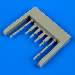 Quickboost 48682 1/48 A-36a Apache Gun Barrels For Italeri Accessories Kit