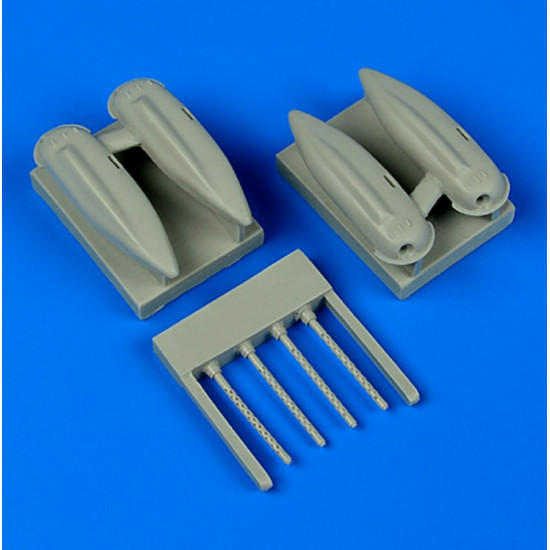 Quickboost 48692 1/48 B-25j Mitchell External Gun Packs For Revell Or Monogram