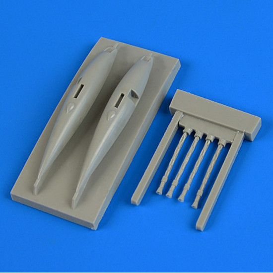 Quickboost 48741 1/48 Gloster Gladiator Gun Pods For Roden Or Eduard Accessories