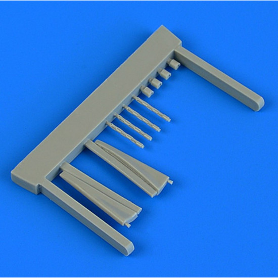 Quickboost 48785 1/48 P-40b Warhawk Gun Barrels For Airfix Accessories Kit