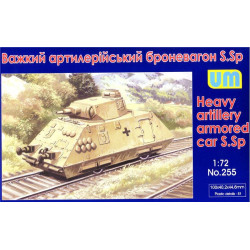 Heavy artillery armored car S.Sp WWII 1/72 UM 255