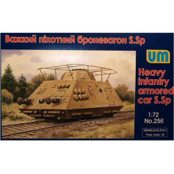 Heavy infantry armored car S.Sp WWII 1/72 UM 256