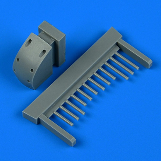 Quickboost 48958 1/48 B-26b-50 Invader Front Gun Barrels For Icm Accessories Kit