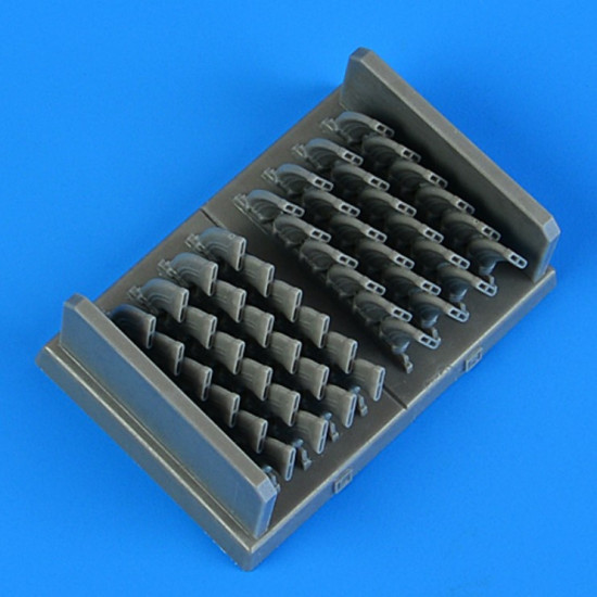 Quickboost 49010 1/48 Lancaster Mk I Exhaust For Hk Model Accessories Kit