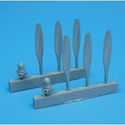 Quickboost 72006 1/72 Pby-5 Catalina Propellers Accessories For Aircraft